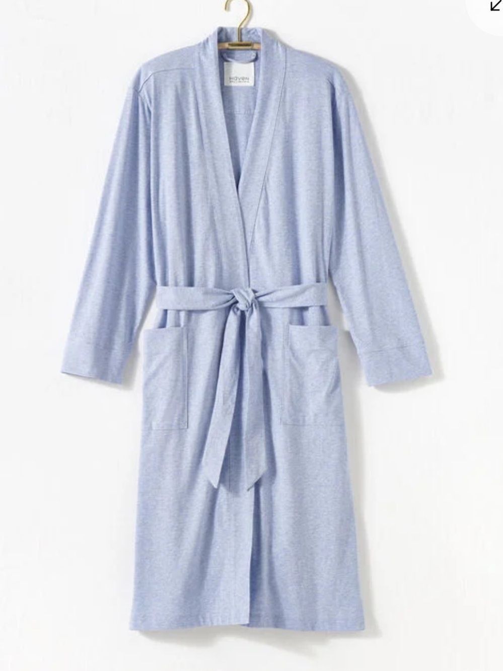 Haven Well Within Organic Cotton Jersey Robe L